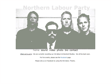 Tablet Screenshot of northernlabourparty.com